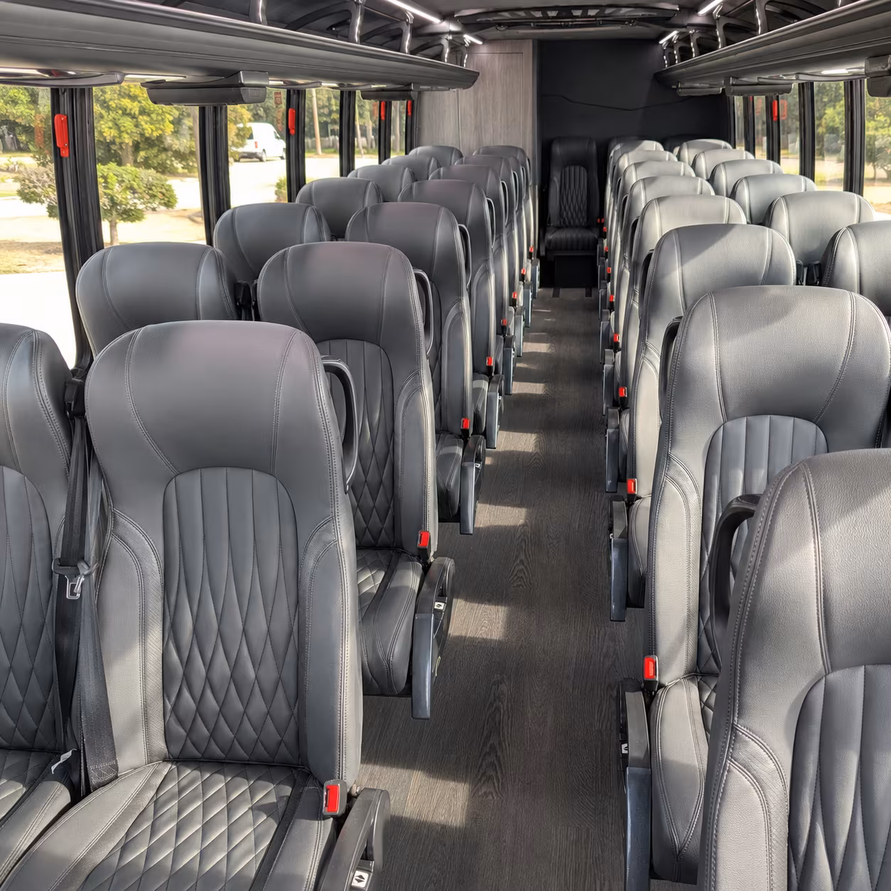 Daly City Airport Shuttle & Transportation party bus exterior