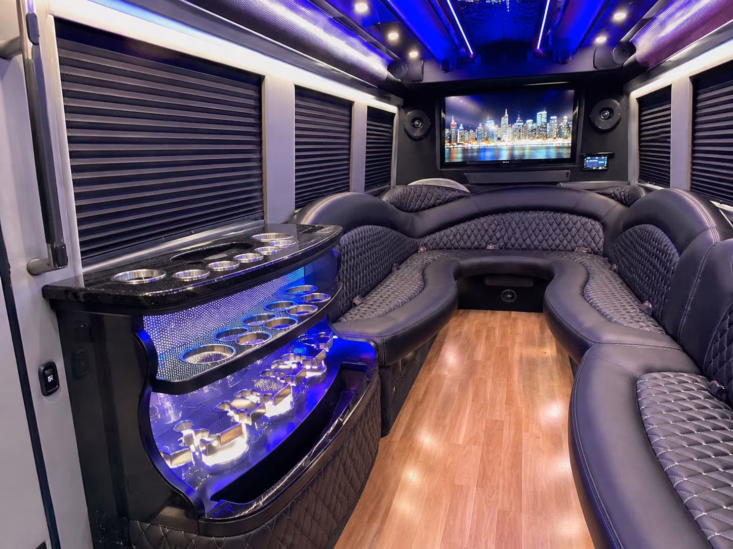Daly City Concert & Music Festival Transportation party bus exterior