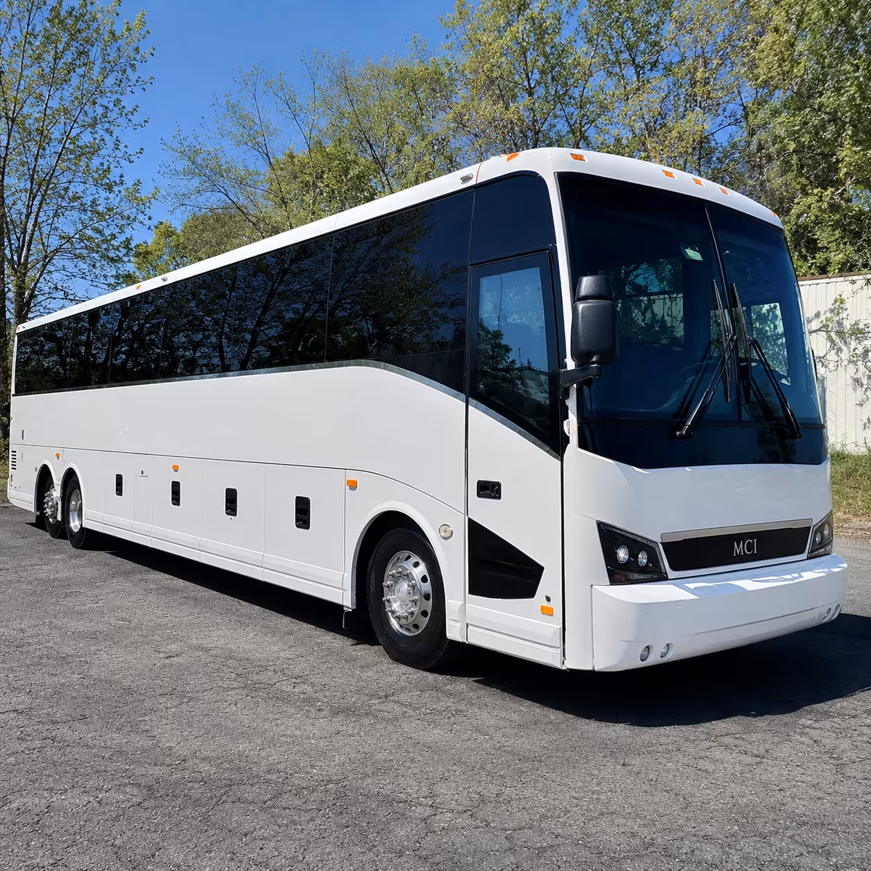 Daly City Corporate Transportation party bus exterior