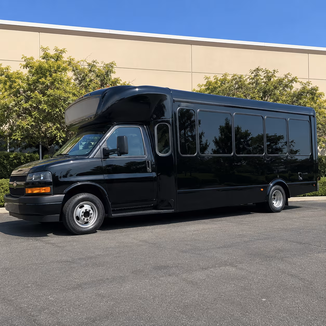 Daly City Private Event Transportation party bus exterior