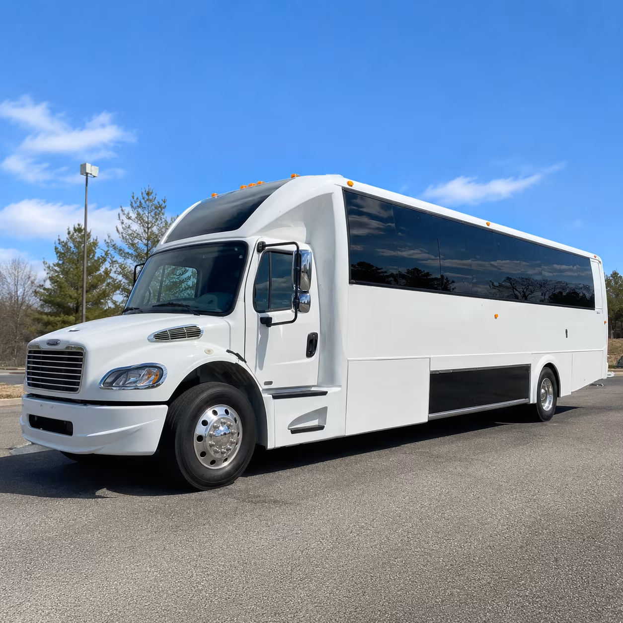 Daly City Prom & Homecoming Transportation party bus exterior