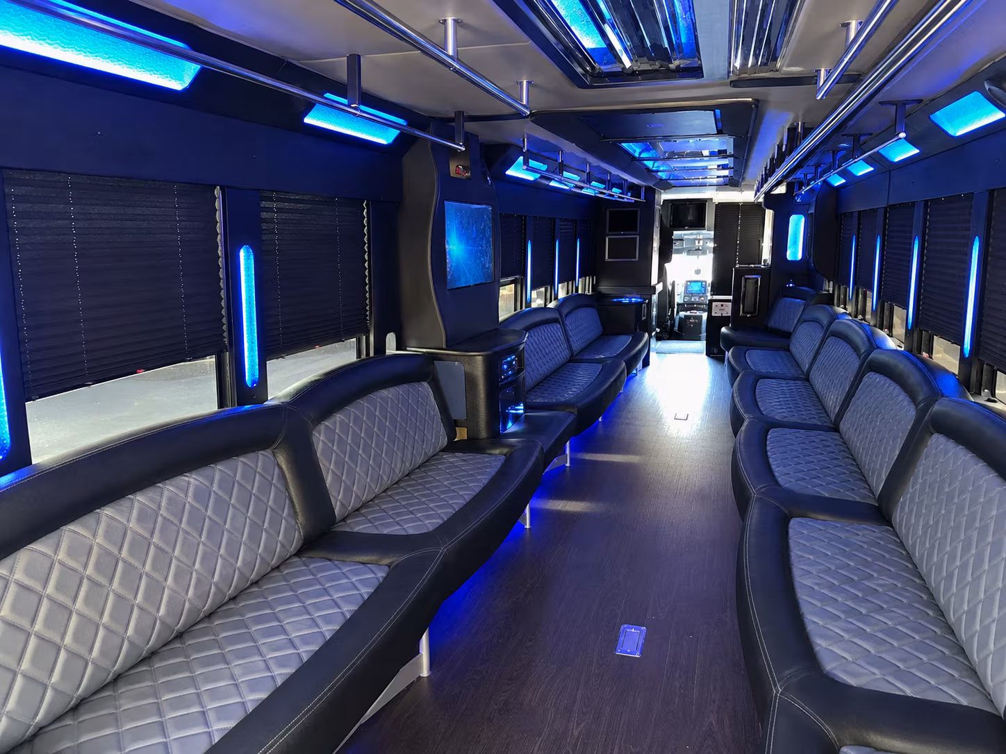 Daly City Prom & Homecoming Transportation party bus exterior