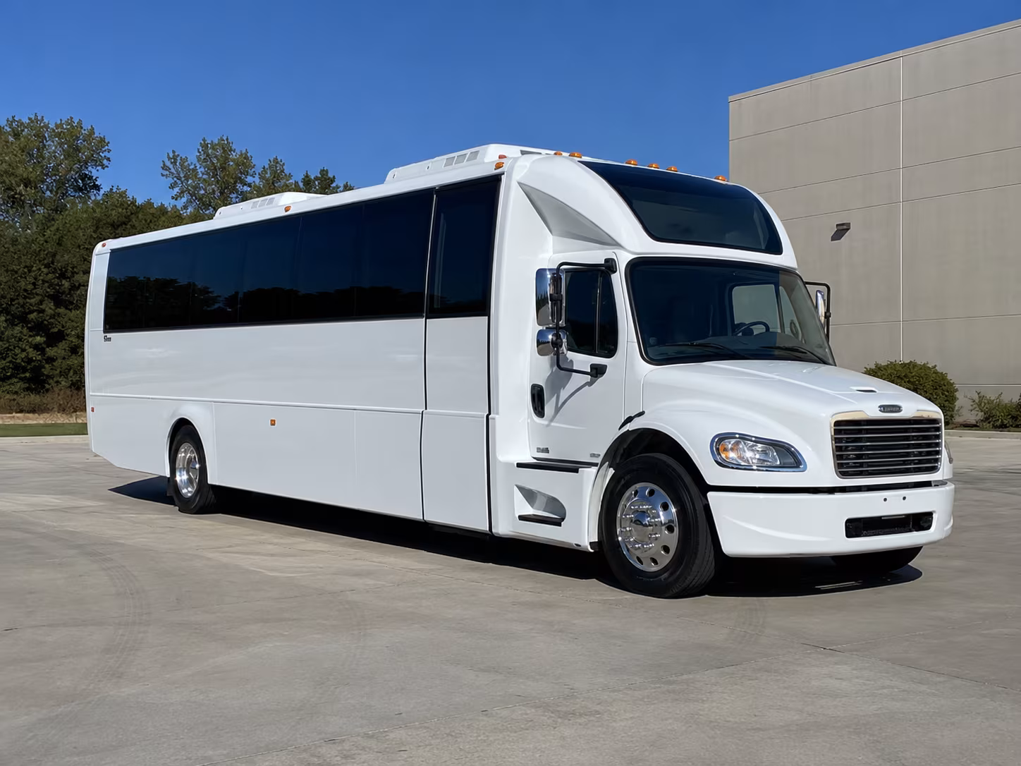 Daly City Sporting Event Transportation party bus exterior