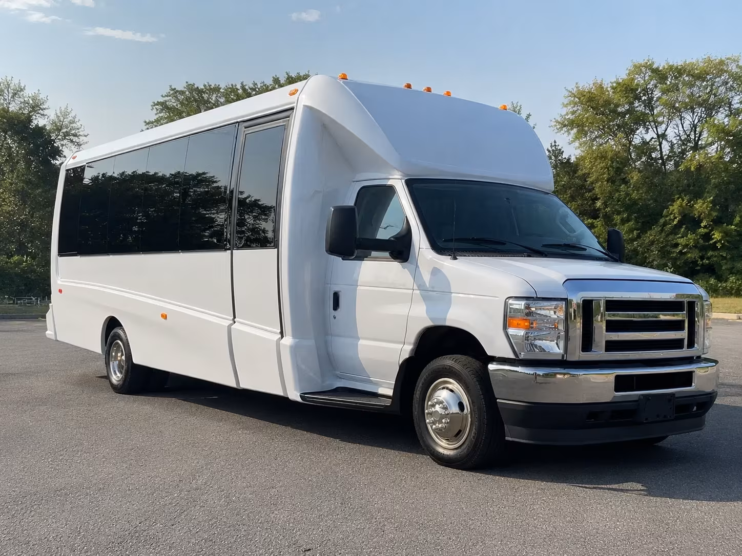 Daly City Sporting Event Transportation party bus exterior
